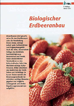 Cover: Biologischer Erdbeeranbau