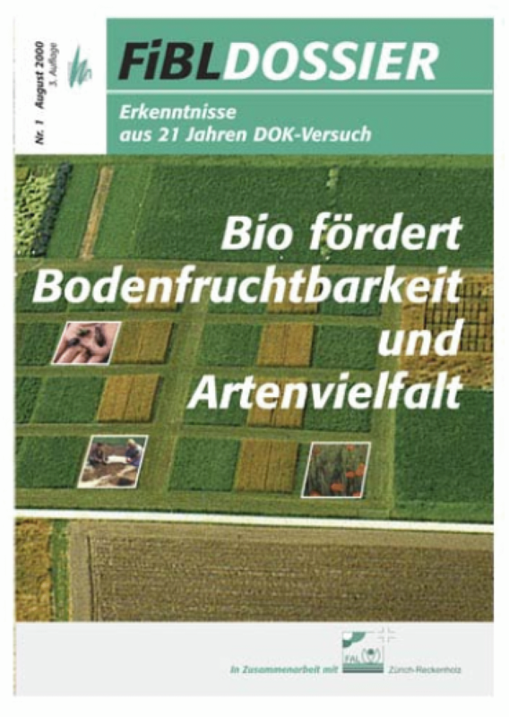 Cover: Bio fördert Bodenfruchtbarkeit und Artenvielfalt