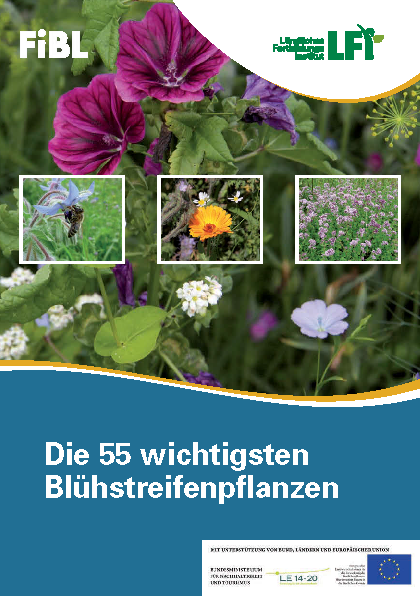 Cover: Die 55 wichtigsten Blühstreifenpflanzen