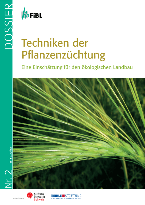 Cover: Techniken der Pflanzenzüchtung