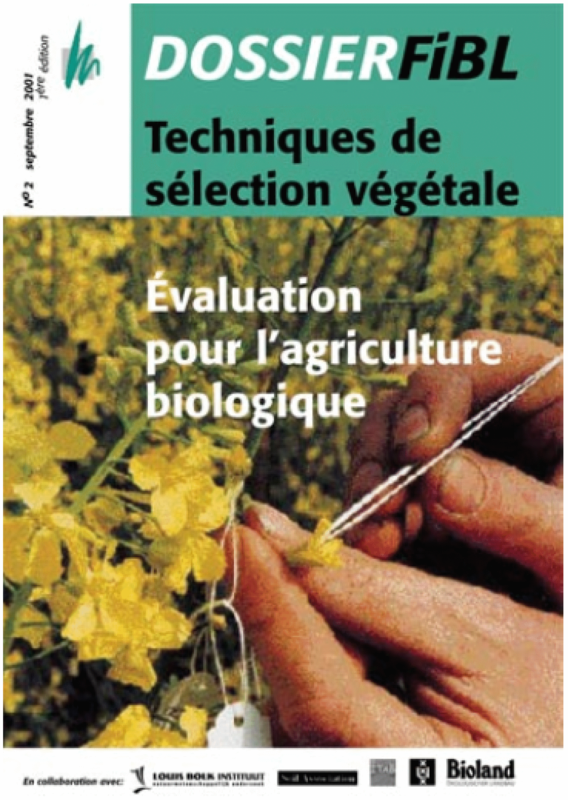 Cover: Techniques de sélection végétale
