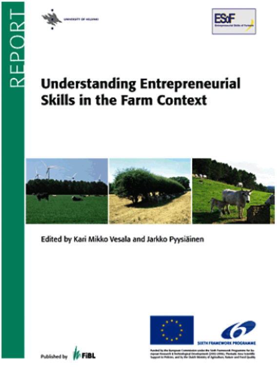 Cover: Understanding Entrepreneurial Skills in the Farm Context