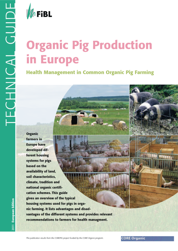 Cover: Organic Pig Production in Europe