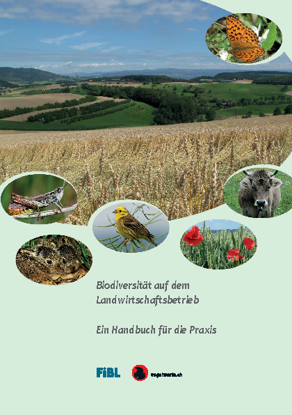 Cover: Biodiversität auf dem Landwirtschaftsbetrieb