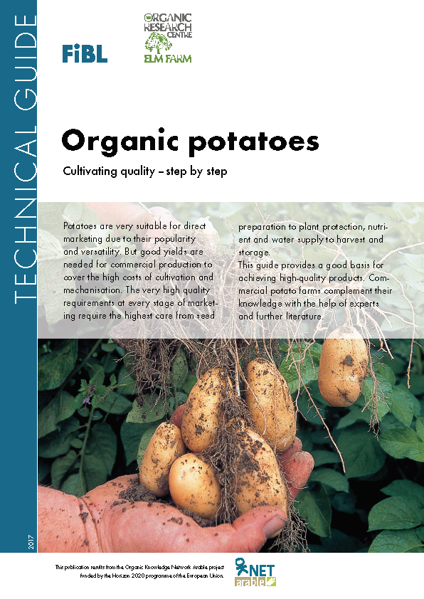 Cover: Organic potatoes. Cultivating quality – step by step
