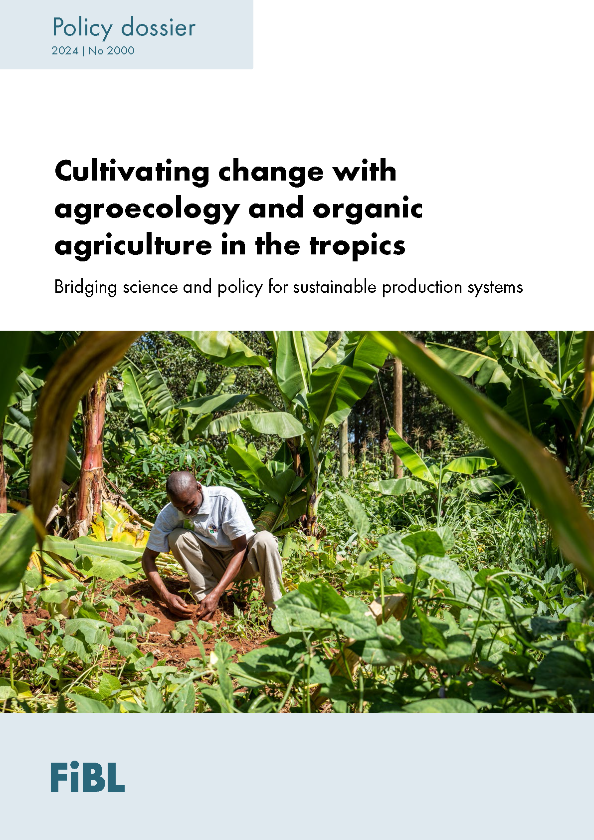 Cover: Cultivating change with agroecology and organic agriculture in the tropics.