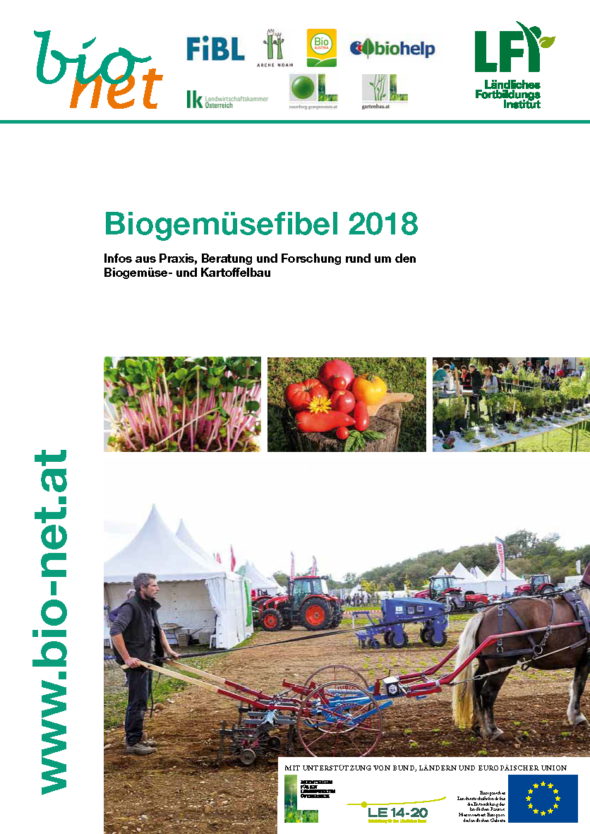 Cover: Biogemüsefibel 2018