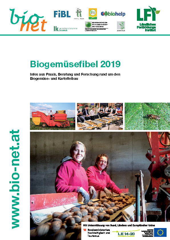 Cover: Biogemüsefibel 2019