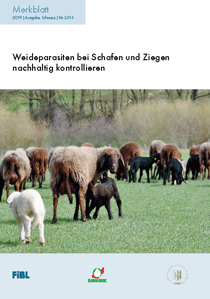 Cover: Weideparasiten bei Schafen und Ziegen nachhaltig kontrollieren