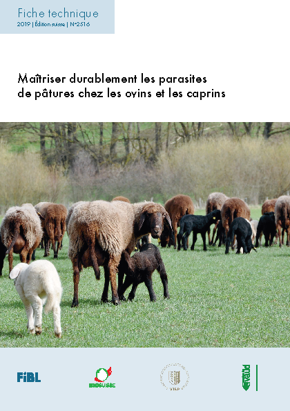 Cover: Maîtriser durablement les parasites de pâtures chez les ovins et les caprins