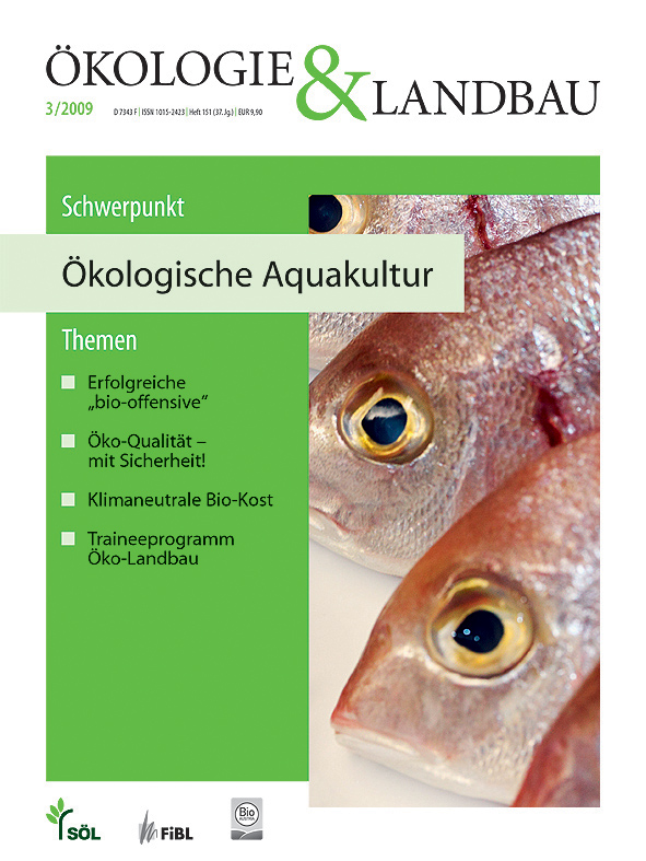 Titelblatt Ökologie & Landbau