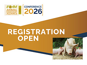 Logo der IAHA mit Hinweis zur Anmeldung.