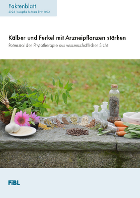 Cover "Kälber und Ferkel mit Arzneipflanzen stärken"