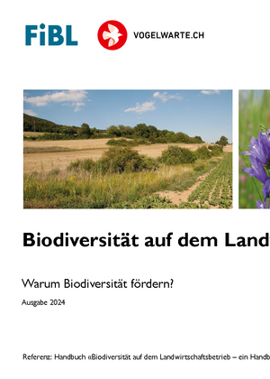 Foliensammlung Biodiversität auf dem Landwirtschaftsbetrieb