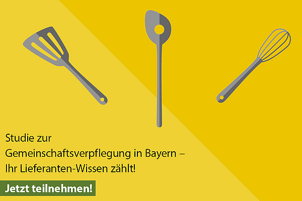 Logo Studie Gemeinschaftsverpflegung in Bayern