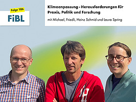 Zwei Männer und eine Frau.