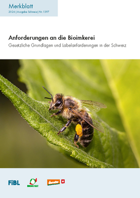  Anforderungen an die Bioimkerei.