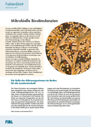 Mikrobielle Biostimulanzien