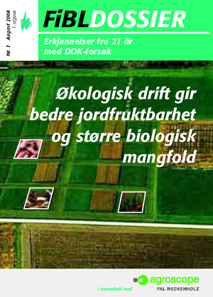 Økologisk drift gir bedre jordfruktbarhet og større biologisk mangfold