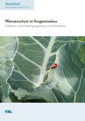 Cover: Pflanzenschutz im Biogemüsebau