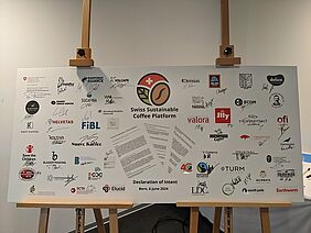 Die unterzeichnete Absichtserklärung.
