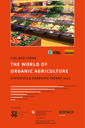Cover: "The World of Organic Agriculture 2015"