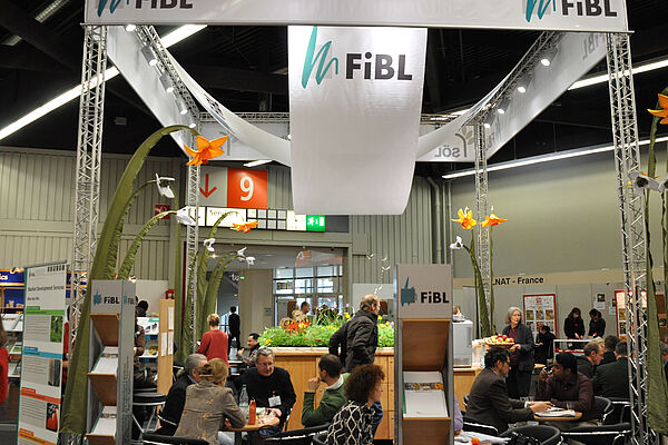 FiBL's stall at BIOFACH
