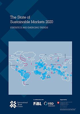 Cover of the publication "The State of Sustainable Markets 2020: Statistics and Emerging Trends"
