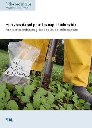 Analyses de sol pour les exploitations bio
