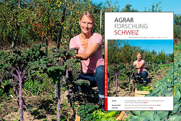 Cover der Agrarforschung Schweiz, Ausgabe 11-12