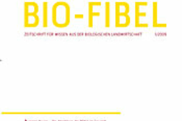 Titelblatt der Bio-Fibel 01/2009