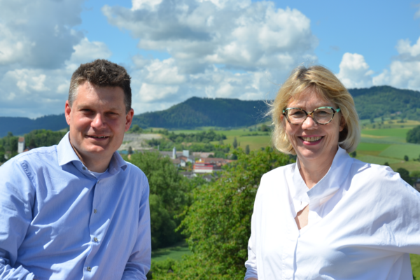 Jürn Sanders und Beate Huber