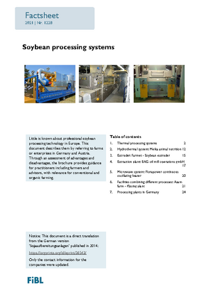 Soybean processing systems