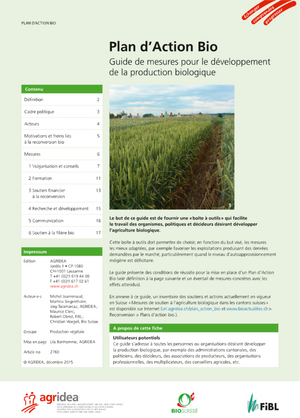 Plan d'Action Bio