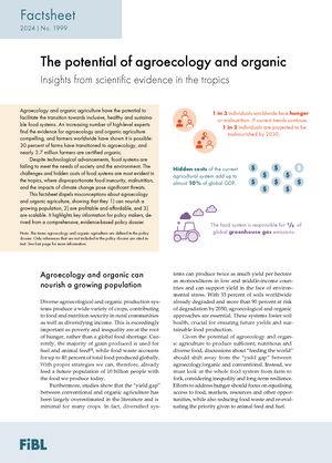 The potential of agroecology and organic