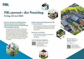 [Translate to Französisch:] Flyer FiBL connect