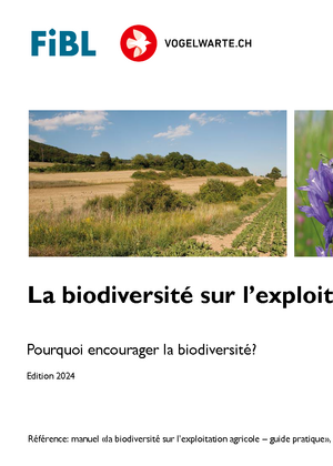 Collection de transparents: La biodiversité sur l'exploitation agricole