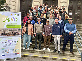 Group photo of the Pro-Wild Consortium.