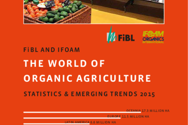 Cover "The World of Organic Agriculture 2015"