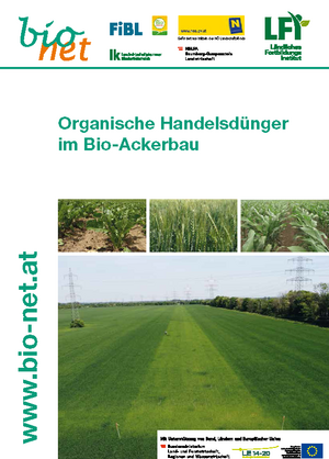 Organische Handelsdünger im Bio-Ackerbau