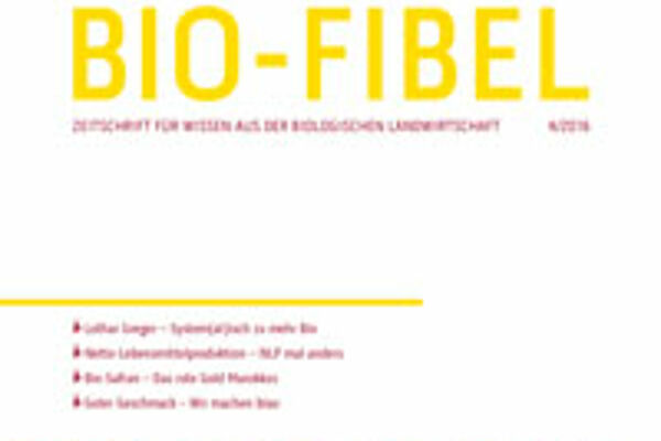 Titelseite Bio-Fibel