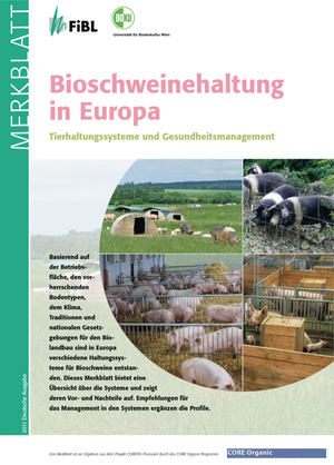 Bioschweinehaltung in Europa