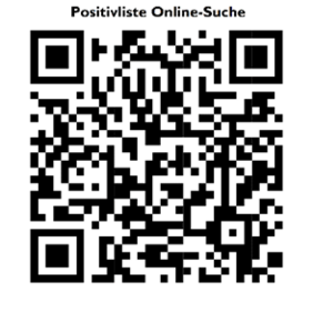 QR-Code für Online-Suche Positivliste Kleingärten.
