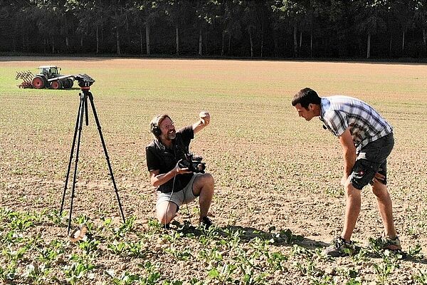 Filmer dans le champ