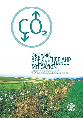 Cover study “Organic Agriculture and Climate Change Mitigation”