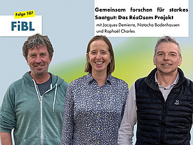 Zwei Männer und eine Frau.