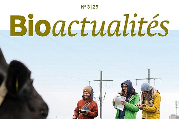 Page de titre du Bioactualités 3/25.