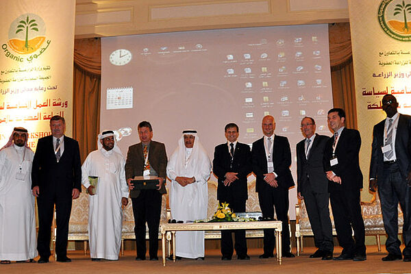 Successful presentation of the Organic Agricultural Policy for Saudi Arabia.