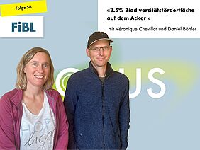 Véronique Chevillat und Daniel Böhler lächeln in die Kamera