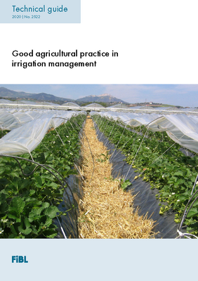 Cover: Good agricultural practice in irrigation management